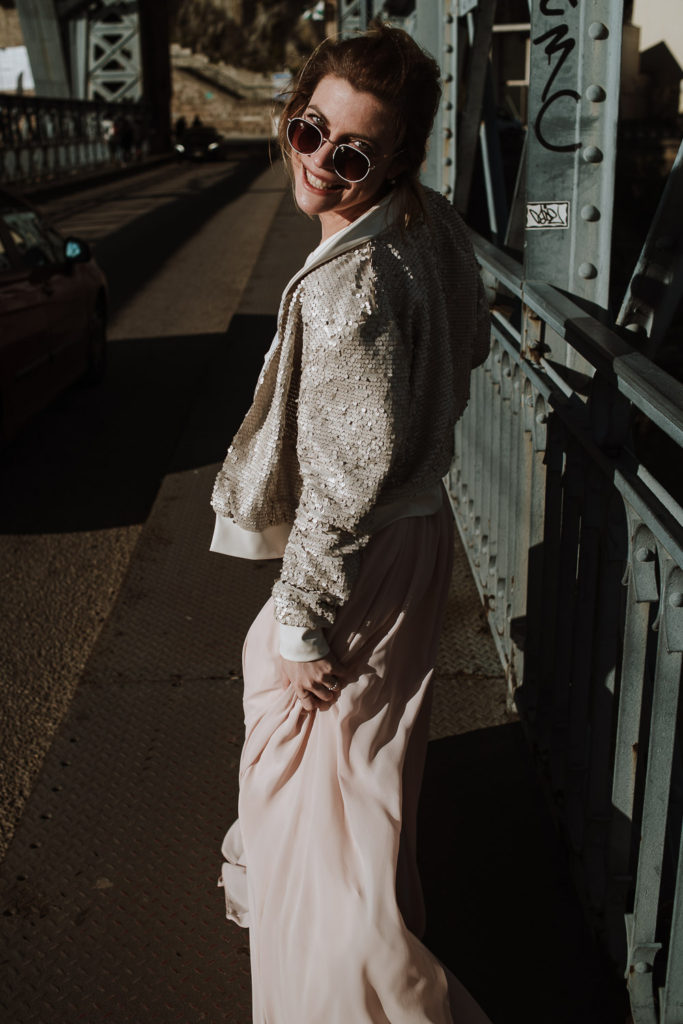 sunglasses and wedding dresses - brides inspiration wedding photographer