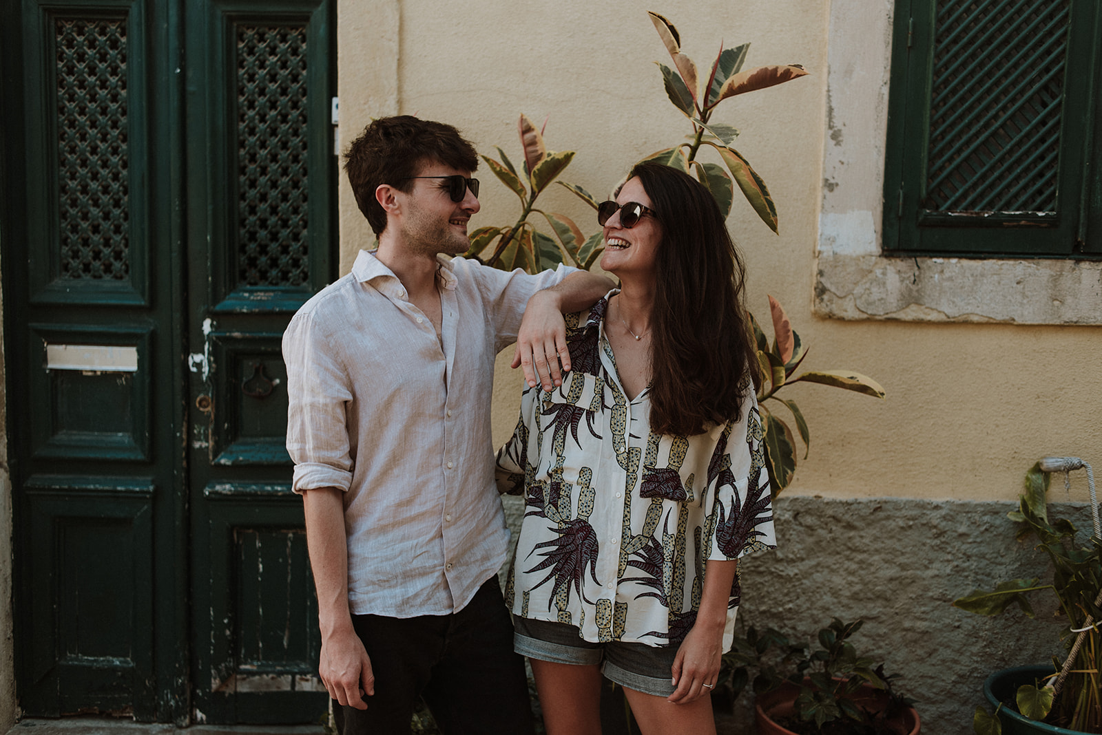 lisbon engagement photograph